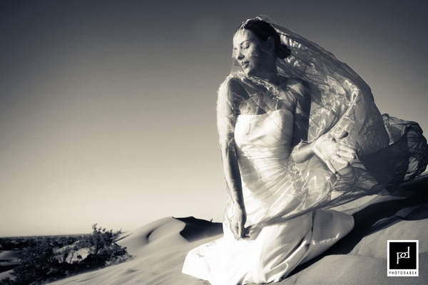 PhotoDabek Sahara Desert Bridal Shoot